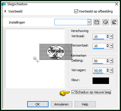 Effecten - 3D-Effecten - Slagschaduw :