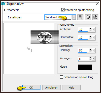 Effecten - 3D-Effecten - Slagschaduw