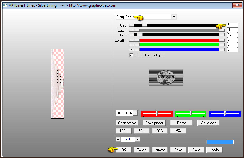 Effecten - Insteekfilters - AP [Lines] - Lines - SilverLining 