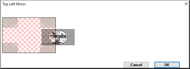 Effecten - Insteekfilters - Simple - Top Left Mirror