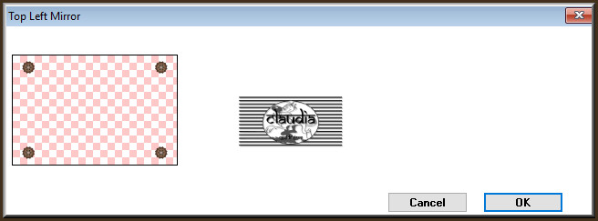 Effecten - Insteekfilters - Simple - Top Left Mirror