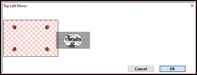 Effecten - Insteekfilters - Simple - Top Left Mirror