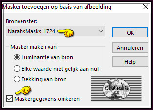 Lagen - Nieuwe maskerlaag - Uit afbeelding :