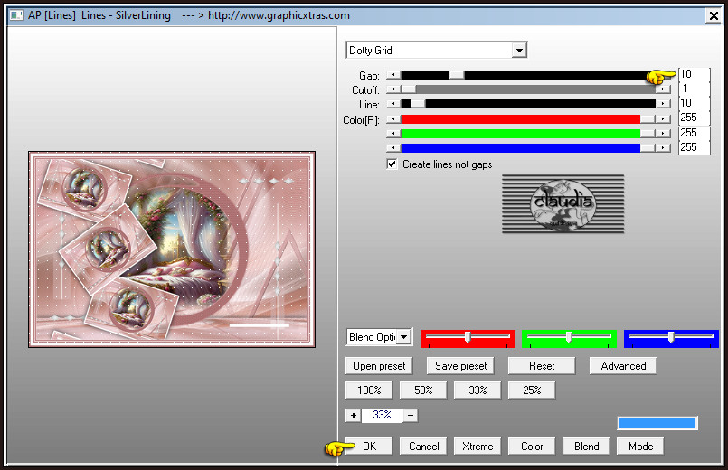 Effecten - Insteekfilters - AP [Lines] - Lines - SilverLining :