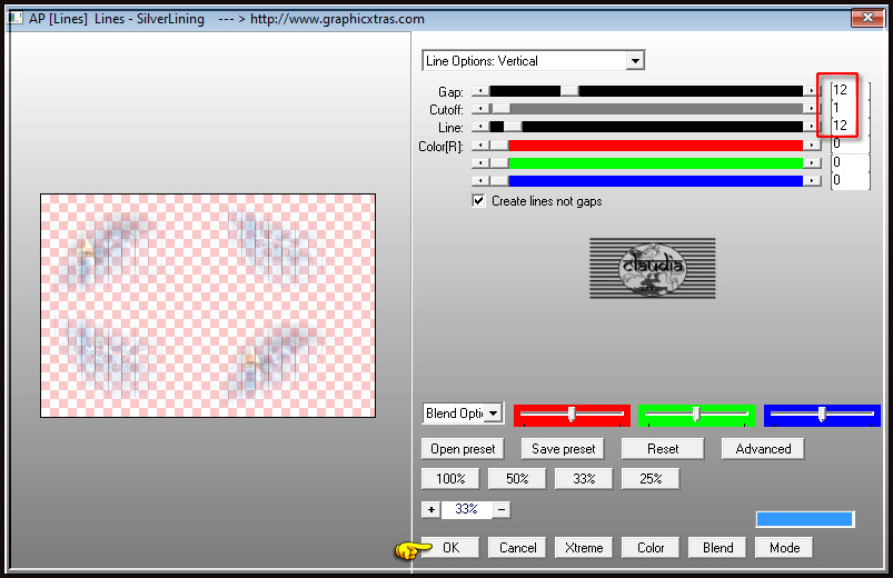 Effecten - Insteekfilters - AP [Lines] - Lines - SilverLining :