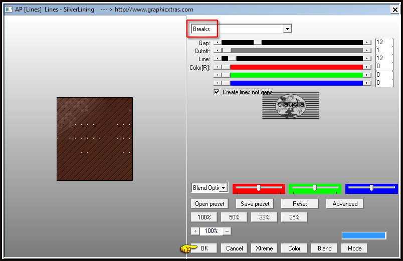 Effecten - Insteekfilters - AP [Lines] - Lines - SilverLining :