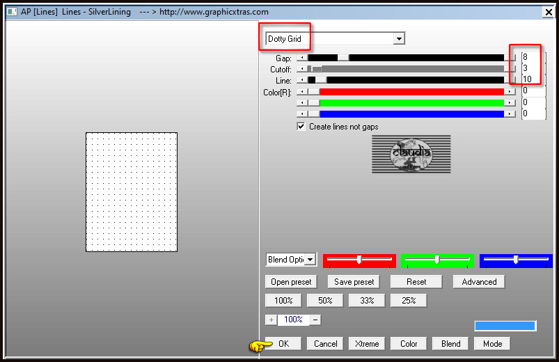 Effecten - Insteekfilters - AP [Lines] - Lines - SilverLining :