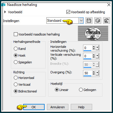 Effecten - Afbeeldingseffecten - Naadloze herhaling