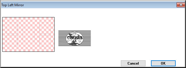 Effecten - Insteekfilters - Simple - Top Left Mirror