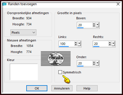 Afbeelding - Randen toevoegen