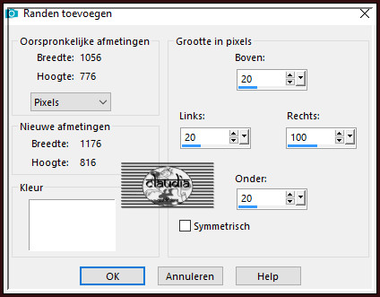 Afbeelding - Randen toevoegen