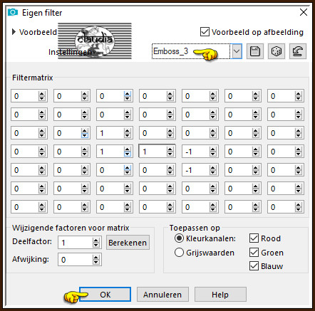 Effecten - Eigen filter