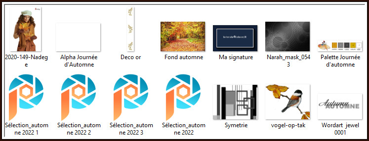 Inhoud materialen map