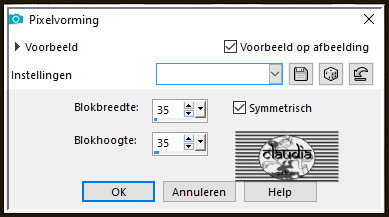 Effecten - Vervormingseffecten - Pixelvorming