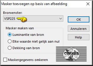 Lagen - Nieuwe maskerlaag - Uit afbeelding
