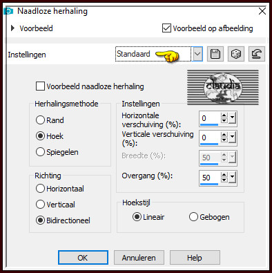 Effecten - Afbeeldingseffecten - Naadloze herhaling