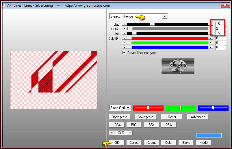 Effecten - Insteekfilters - AP [Lines] - Lines - SilverLining