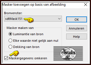 Lagen - Nieuwe maskerlaag - Uit afbeelding