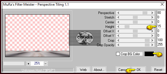 Effecten - Insteekfilters - MuRa''s Meister - Perspective Tiling