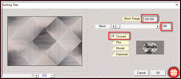 Effecten - Insteekfilters - Mehdi - Sorting Tiles