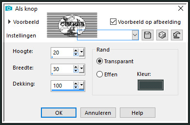 Effecten - 3D-Effecten - Als knop 