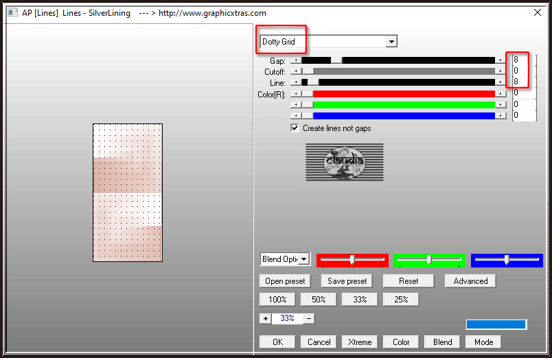 Effecten - Insteekfilters - AP [Lines] - Lines - SilverLining 