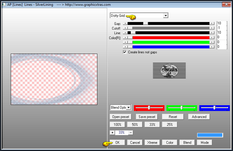 Effecten - Insteekfilters - AP [Lines] - Lines - SilverLining