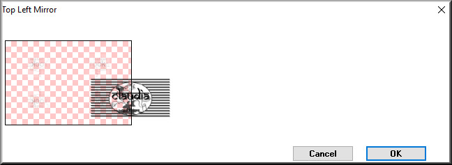Effecten - Insteekfilters - Simple - Top Left Mirror