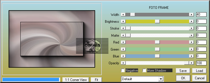 Effecten - Insteekfilters - AAA Frames - Foto Frame