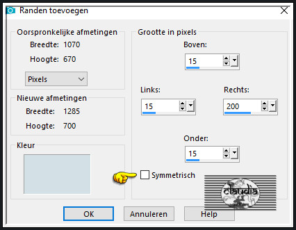 Afbeelding - Randen toevoegen