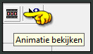 Controleer hoe je animatie loopt door op dit icoontje te klikken