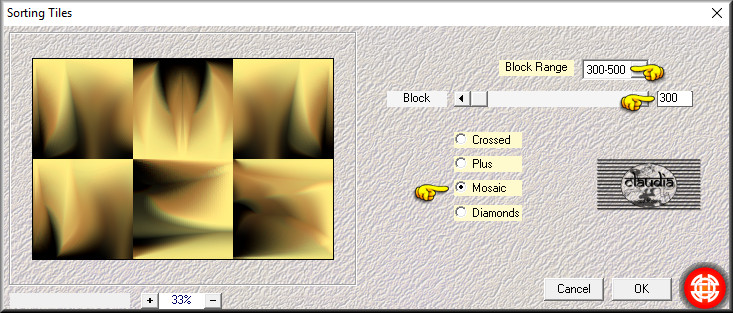 Effecten - Insteekfilters - Mehdi - Sorting Tiles