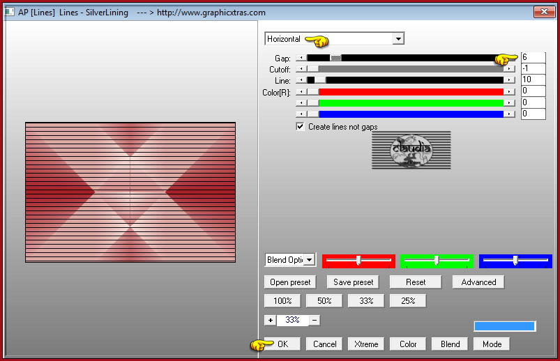 Effecten - Insteekfilters - AP [Lines] - Lines - SilverLining