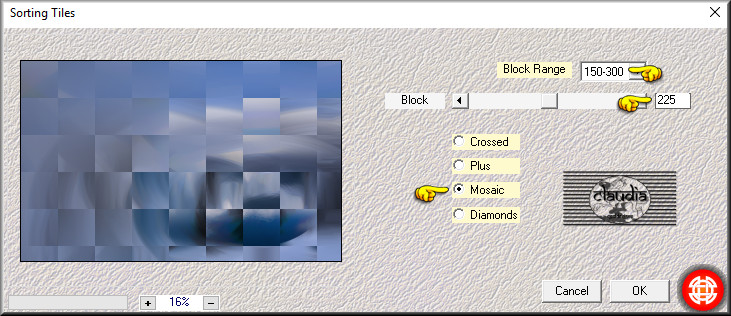 Effecten - Insteekfilters - Mehdi - Sorting Tiles