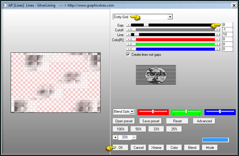 Effecten - Insteekfilters - AP [Lines] - Lines - SilverLining