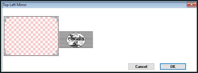 Effecten - Insteekfilters - Simple - Top Left Mirror