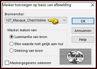 Lagen - Nieuwe maskerlaag - Uit afbeelding