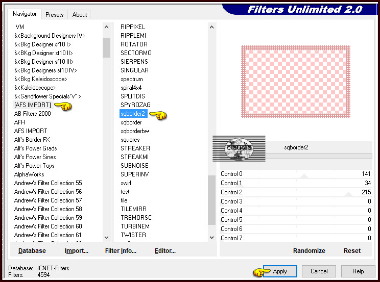 Effecten - Insteekfilters - <I.C.NET Software> - Filters Unlimited 2.0 - [AFS IMPORT] - sqborder2