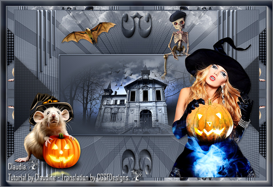 Les : Bonjour Halloween van Claudine