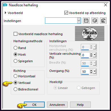 Effecten - Afbeeldingseffecten - Naadloze herhaling