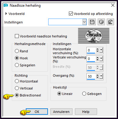 Effecten - Afbeeldingseffecten - Naadloze herhaling