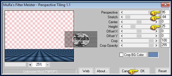 Effecten - Insteekfilters- MuRa's Meister - Perspective Tiling