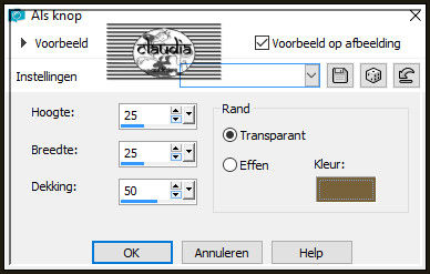 Effecten - 3D-Effecten - Als knop