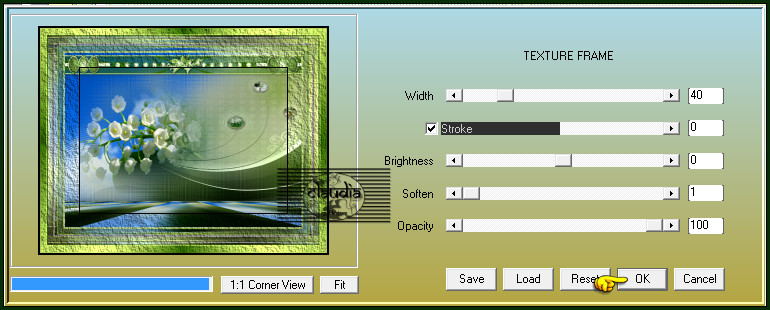 Effecten - Insteekfilters - AAA Frames - Texture Frame