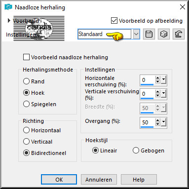 Effecten - Afbeeldingseffecten - Naadloze herhaling 