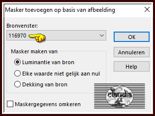 Lagen - Nieuwe maskerlaag - Uit afbeelding