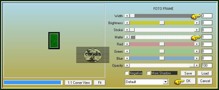 Effecten - Insteekfilters - AAA Frames - Foto Frame