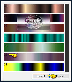 Effecten - Insteekfilters - <I.C.NET Software> - Filters Unlimited 2.0 - Buttons & Frames - Gradient Frame