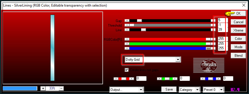 Effecten - Insteekfilters - AP [Innovations] - Lines - SilverLining