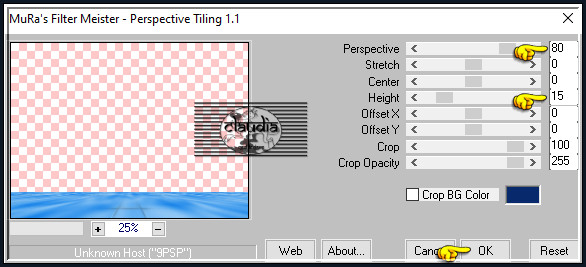 Effecten - Insteekfilters - MuRa's Meister - Perspective Tiling